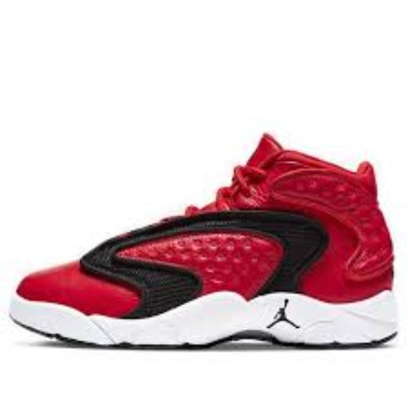 Jordan Shoes - PRICE REDUCED- Nike Air Jordan OG University Red Black Basketball Shoes Size 7.5